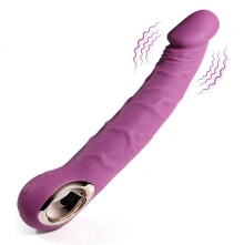 Wibrator Realistic Vibrator Purple B - Series Cute Fioletowy | 100% ORYGINAŁ| DYSKRETNA PRZESYŁKA